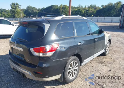 2013 Nissan Pathfinder Sl from USA, damaged, VIN 5N1AR2MN6DC646946